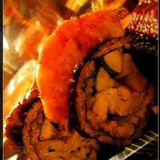 鳗鱼煎虾寿司