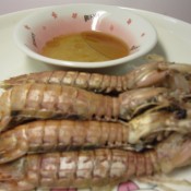 姜汁琵琶虾
