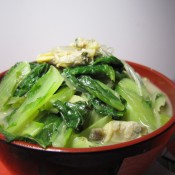 蛤蜊青菜汤