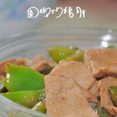 圆椒炒猪肝