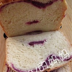 紫薯馅面包