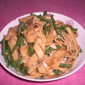 干豆腐丝炒豇豆