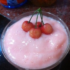 芒果草莓刨冰