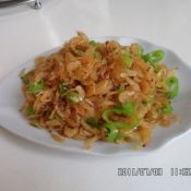 尖椒炒虾米