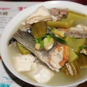 凉瓜豆腐鱼汤