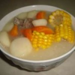 杂蔬猪骨汤