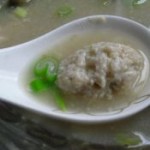 丝瓜虾丸汤