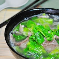 牛肉生菜汤