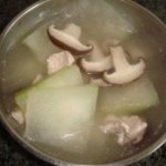 冬菇肉片冬瓜汤