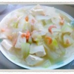海米冬瓜炖豆腐