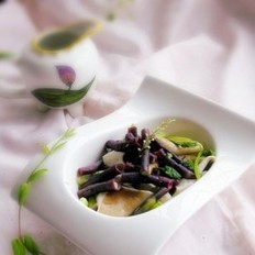 蘑菇紫豇豆沙拉