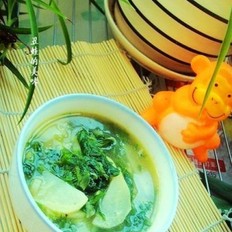 芹菜叶土豆汤