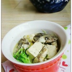 豆腐炖鲅子鱼