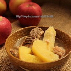 苹果竹蔗猪骨汤