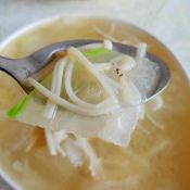 虾皮冬瓜金针汤
