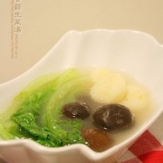 原木香菇生菜汤