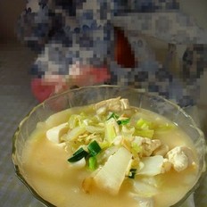虾皮白菜烩豆腐