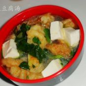 酥菜豆腐汤