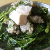 鱼滑豆腐西洋菜汤
