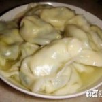 虾仁鸡蛋韭菜饺子