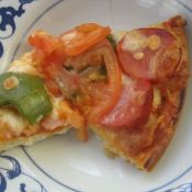 蔬菜香肠披萨