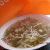 金针菇紫菜汤