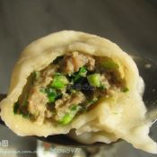 韭菜牛肉水饺
