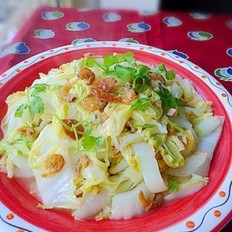 虾米炒大白菜