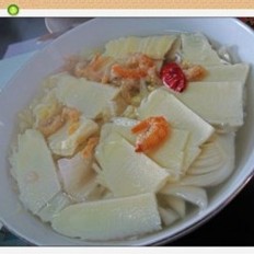 冬笋虾米腌菜汤