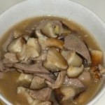 猪肝香菇汤