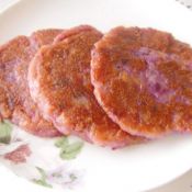 紫薯土豆饼