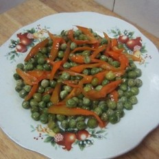 彩椒豌豆
