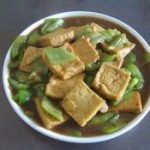 蚝油豆腐丝瓜