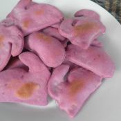 烤紫薯饼