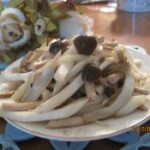 茶树菇炒茭白