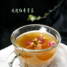 玫瑰红枣蜜茶