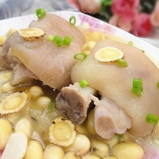 黄芪黄豆煲猪脚