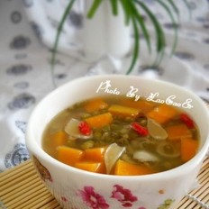 百合南瓜绿豆汤