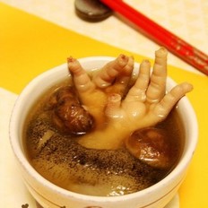 海参香菇凤爪汤