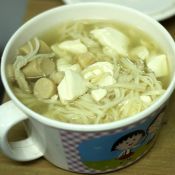 金针菇豆腐营养面