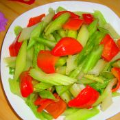 红椒芹菜