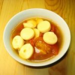 西红柿日本豆腐汤
