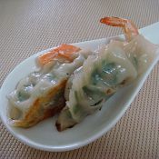 香煎脆皮虾饺子