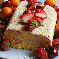 芒果草莓冰糕