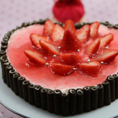 草莓心芝士蛋糕