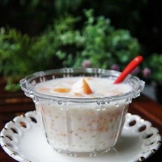 酸奶木瓜西米露