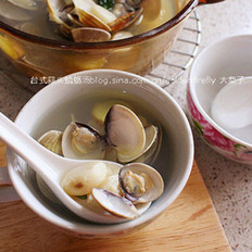 台式蒜头蛤蜊汤