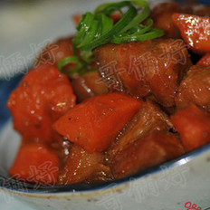 胡萝卜红烧肉