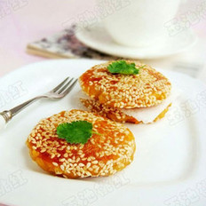 芝香柿子糯米饼