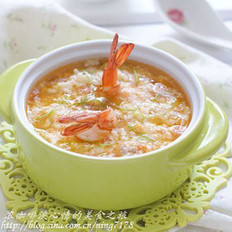 小米鲜虾疙瘩汤